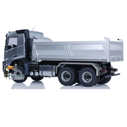 Camion à benne basculante hydraulique RTR RC Double E 1/14 6x6 E115 Volvo FMX