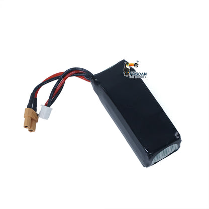 RC Hydraulic Full Dump Trailer for CUT Model 1/14 Remote Control Hydraulic Wheeled Excavator LR914 Engineering Vehicle Painted