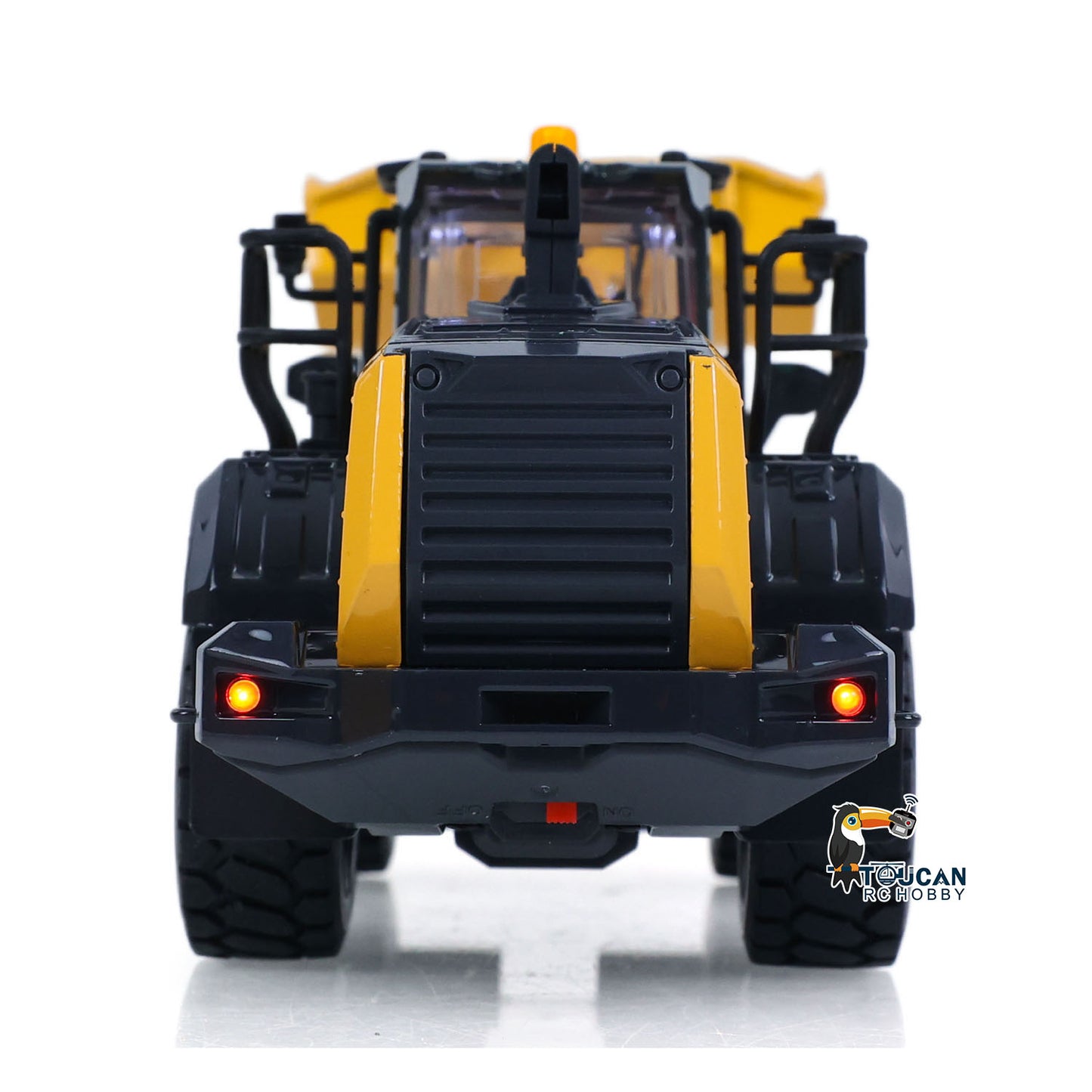 Half Metal 1/50 Electric Remote Control Loader Ready To Run Mini RC Engineering Vehicle Model Lights Sounds Desktop Level Gift