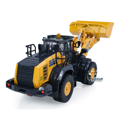 Half Metal 1/50 Electric Remote Control Loader Ready To Run Mini RC Engineering Vehicle Model Lights Sounds Desktop Level Gift