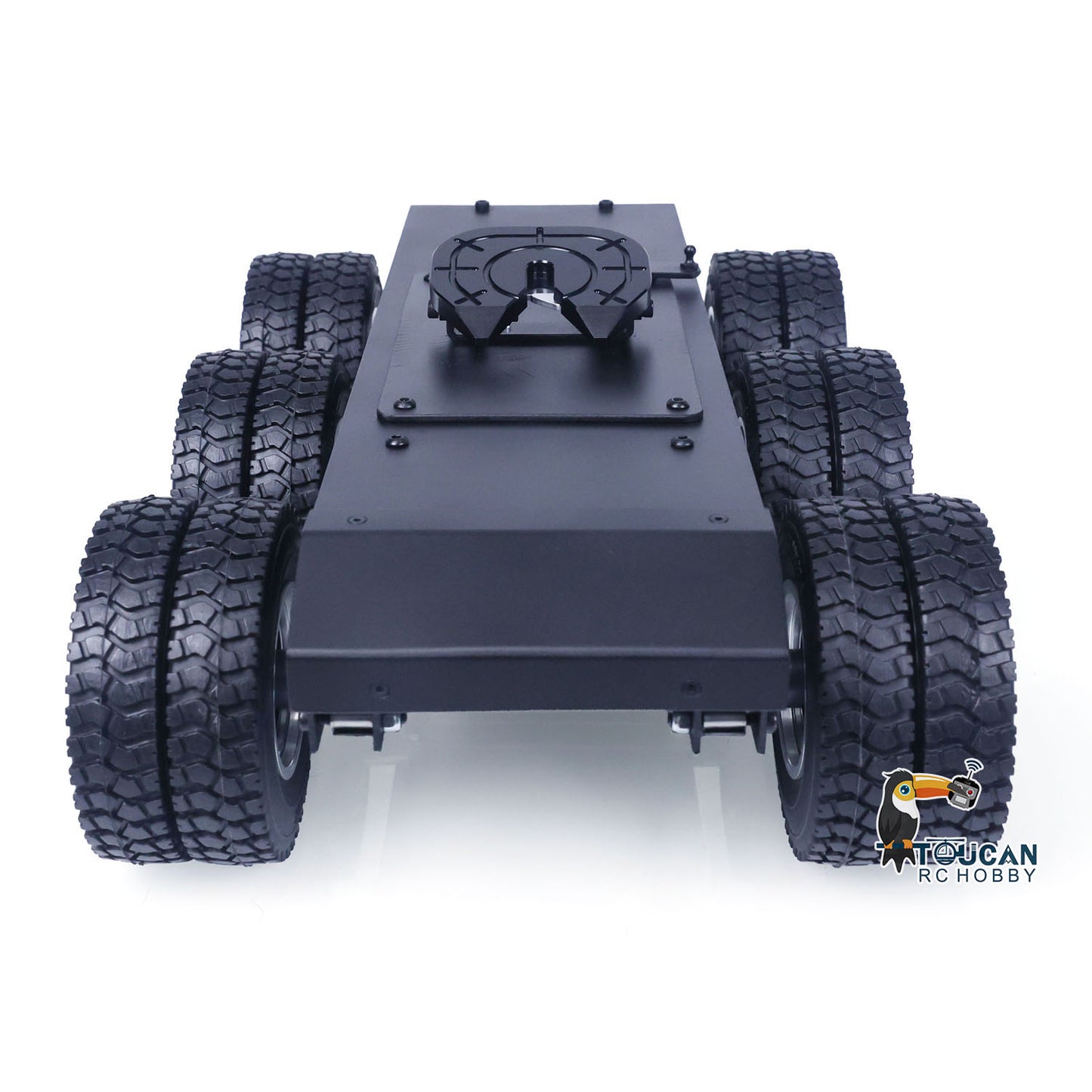 1/14 Metal 3 Axles Trailer with Fifth-wheel Traction