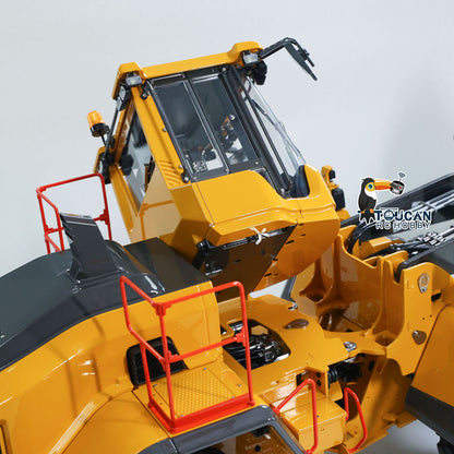 LESU L220H 1/14 Metal RC Hydraulic Wheel Loader A0013 PNP/RTR/KIT 4WD Construction Model Brushless FOC Motor 2 Speed Transmission Light Sound