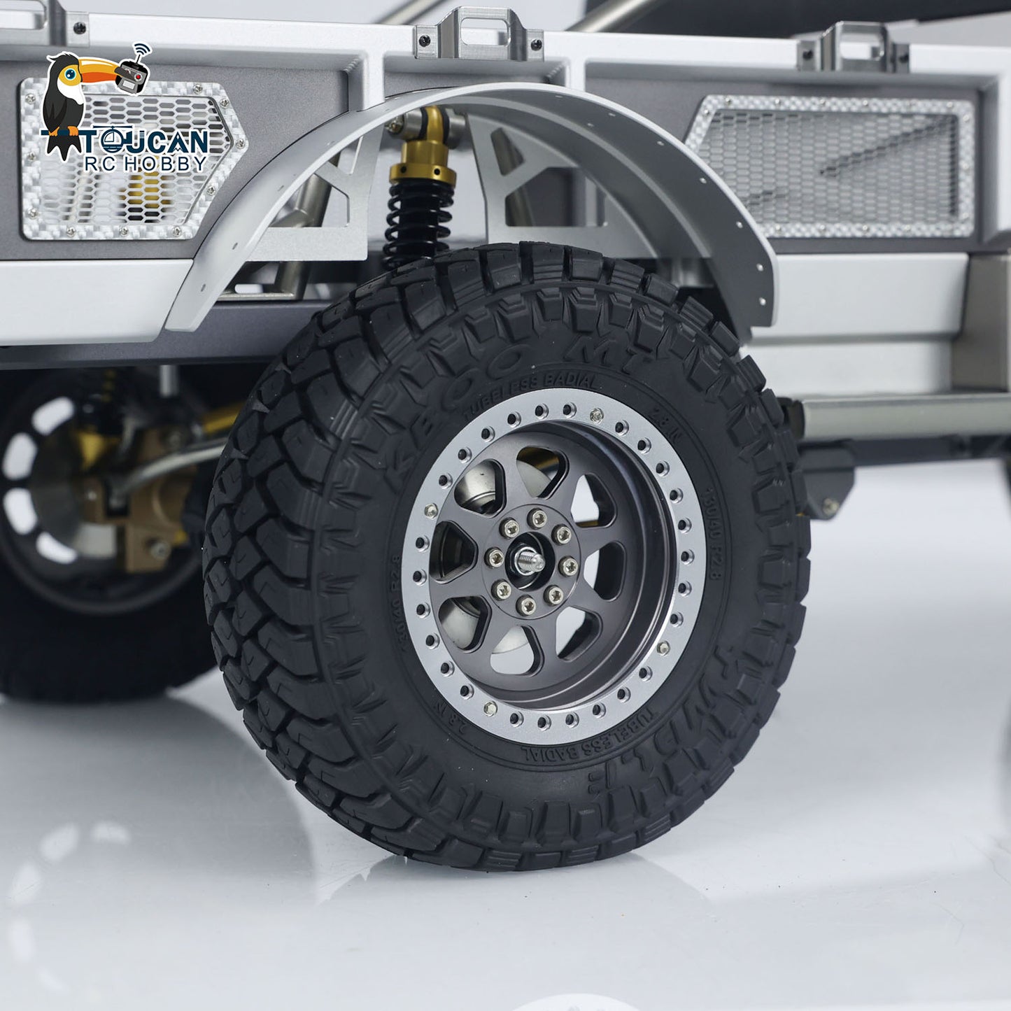 TWOLF 1/8 RC 4x4 Geländewagen M715 4WD RC Crawler KIT