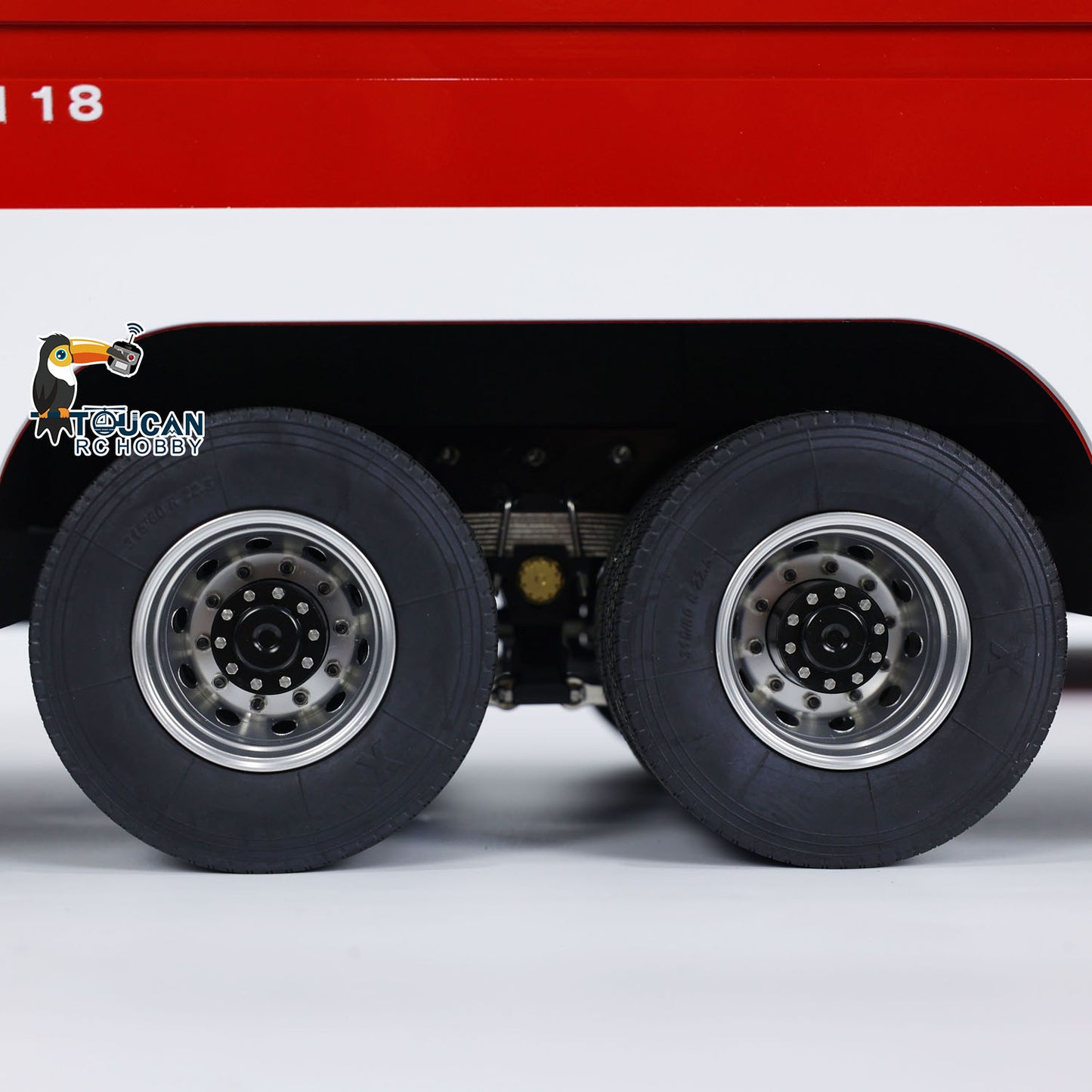 8x4 1/14 Scale Metal RC Fire Fighting Truck Chassis