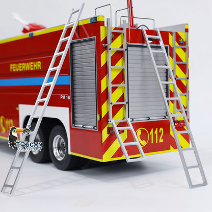 8x4 1/14 Scale Metal RC Fire Fighting Truck Chassis