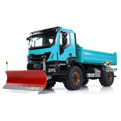 1:14 Hydraulic RC Dump Truck 4x4 Radio Control Tipper With Snow Blade