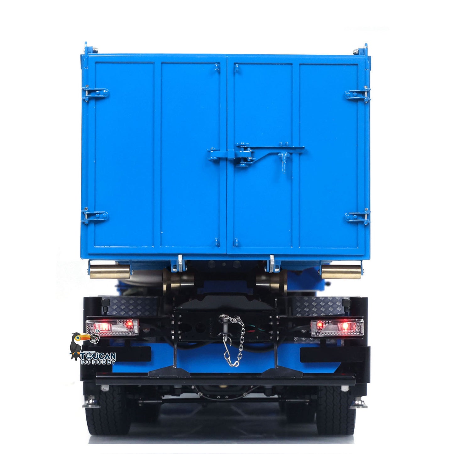 10x10 Metal Chassis 1:14 Hydraulic Crane RC Dumper 770S RTR Full Dump Truck Car