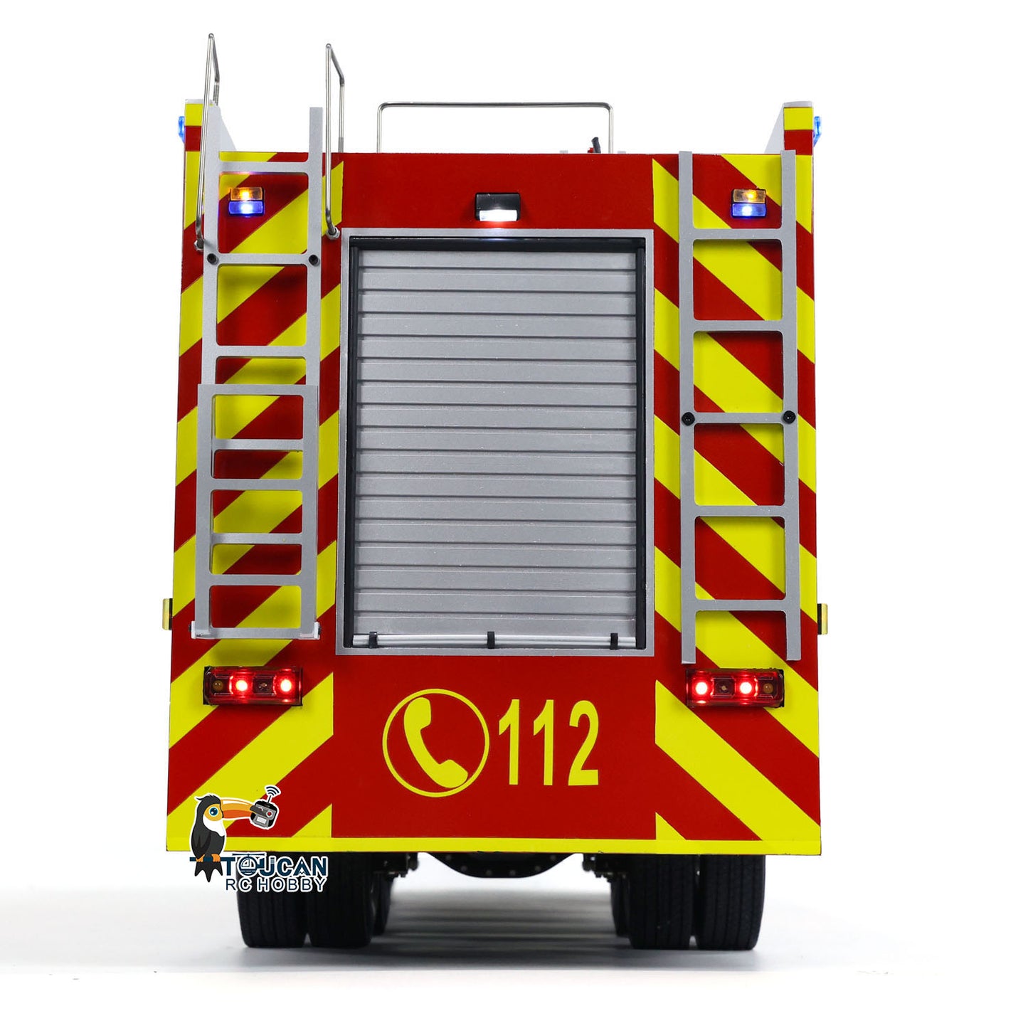 8x4 1/14 Scale Metal RC Fire Fighting Truck Chassis