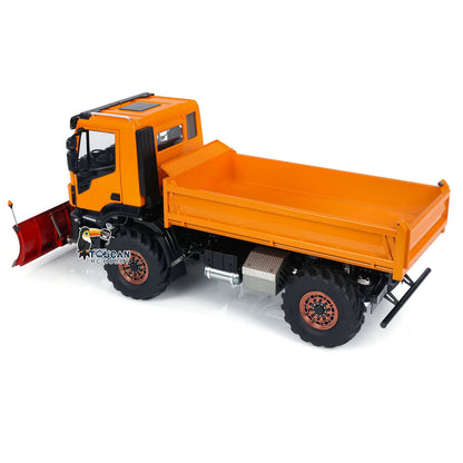 1:14 Hydraulic RC Dump Truck 4x4 Radio Control Tipper With Snow Blade