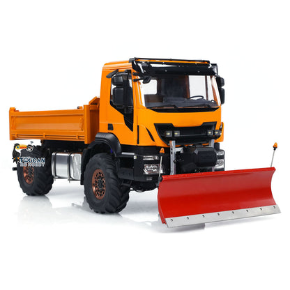 1:14 Hydraulic RC Dump Truck 4x4 Radio Control Tipper With Snow Blade