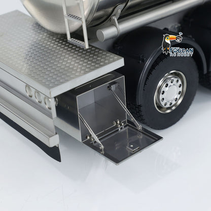 1/14 Scale Metal 6*6 Semi-trailer Fuel Tank for RC Tractor Truck Transport Vehicle Model