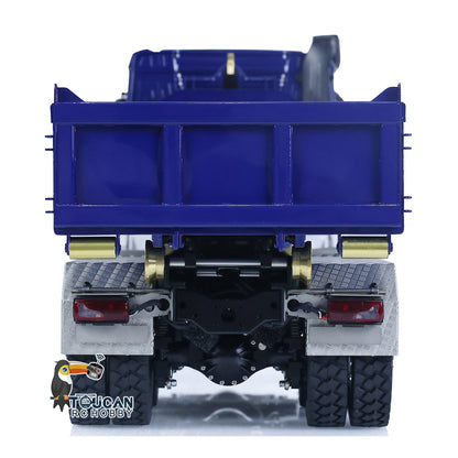 LESU 1/14 Camion à benne basculante RC en métal 8x8 Roll On/Off RTR Full-dump K3363 