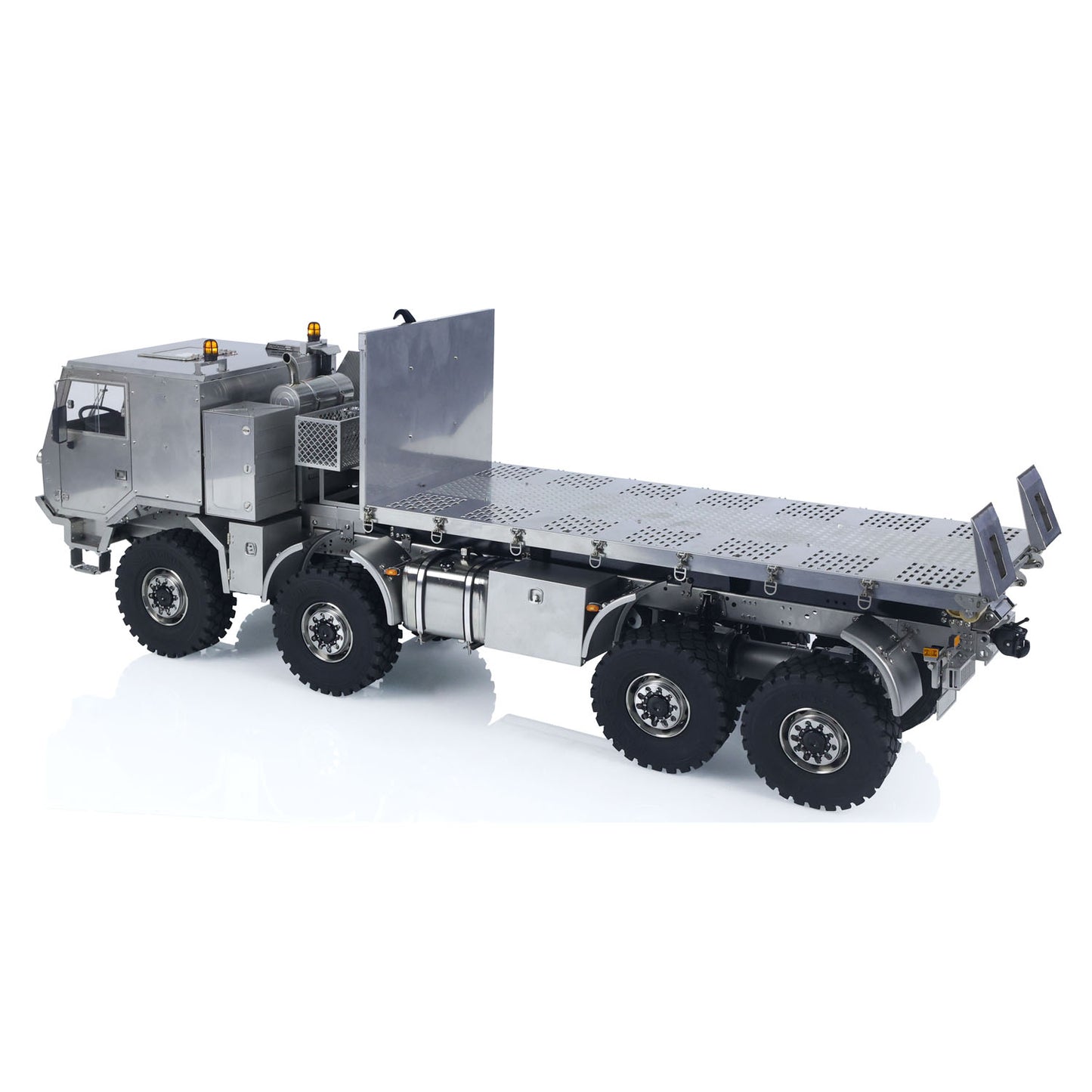 Metal 1/14 RC Hydraulic Off Road Military Truck T815 Remote Control 3Speed 8*8 Roll on off Dumper Model Paladin ST8 Radio