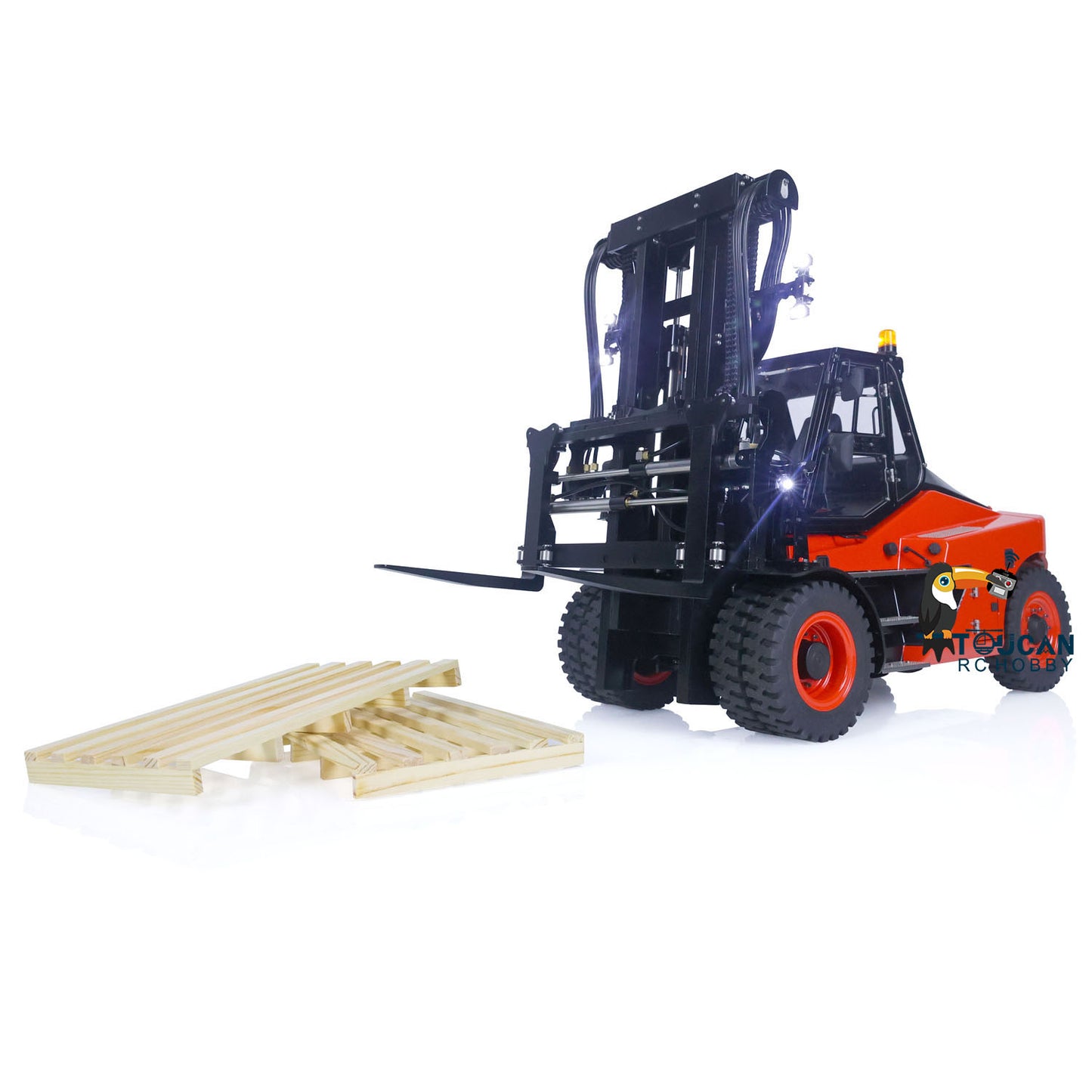 LESU 1/14 Aoue LD160S RC RTR Painted Assembled Metal Hydraulic Forklift A0014