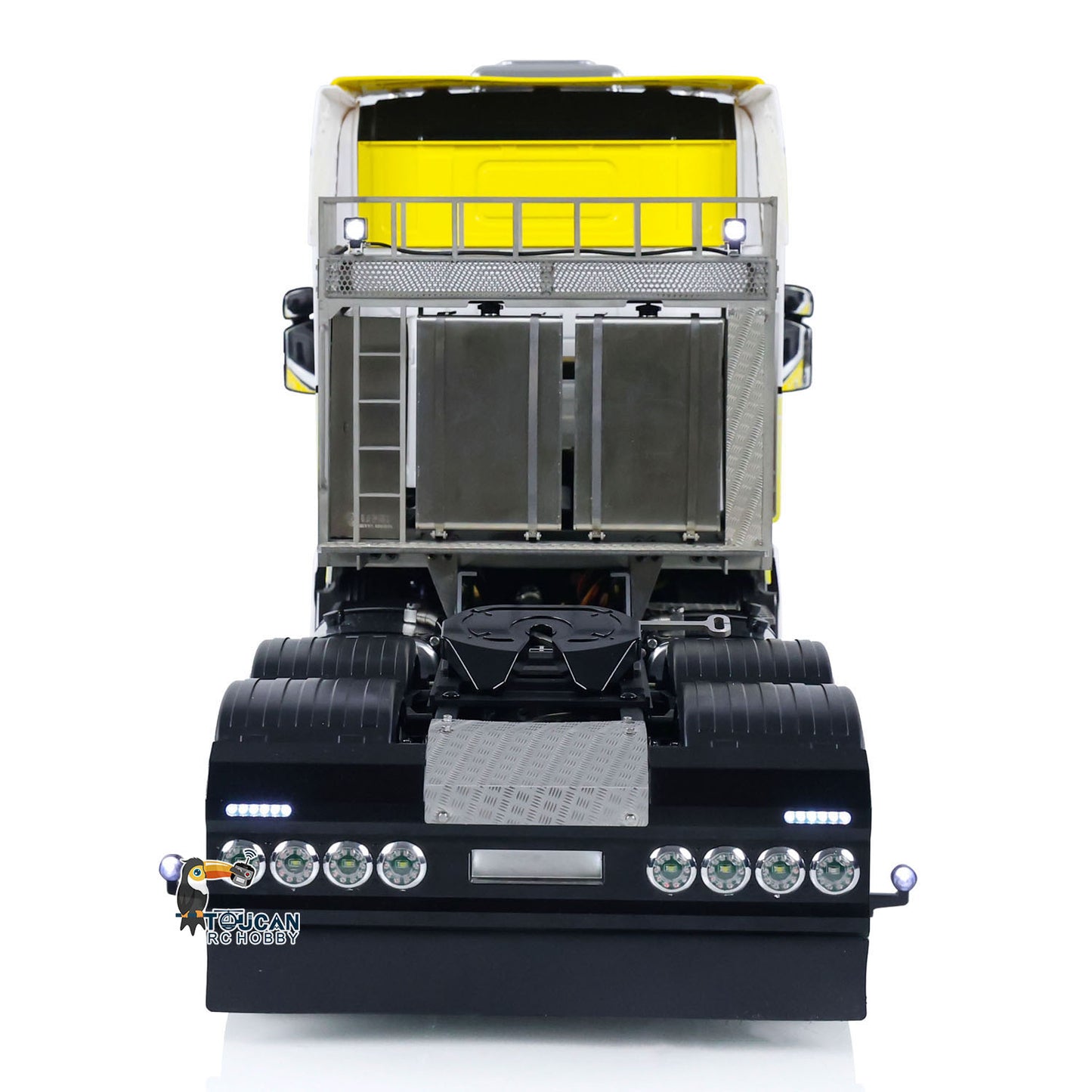 TOUCAN Metal Chassis 1/14 RC Tractor Truck 6x6 RTR Remote Control Car Sound Light