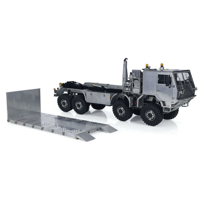 Metal 1/14 RC Hydraulic Off Road Military Truck T815 Remote Control 3Speed 8*8 Roll on off Dumper Model Paladin ST8 Radio