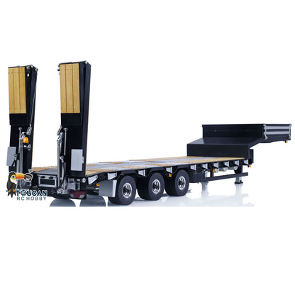 1/14 Metal LESU RC Trailer with Hydraulic System Electronic Lifting Legs