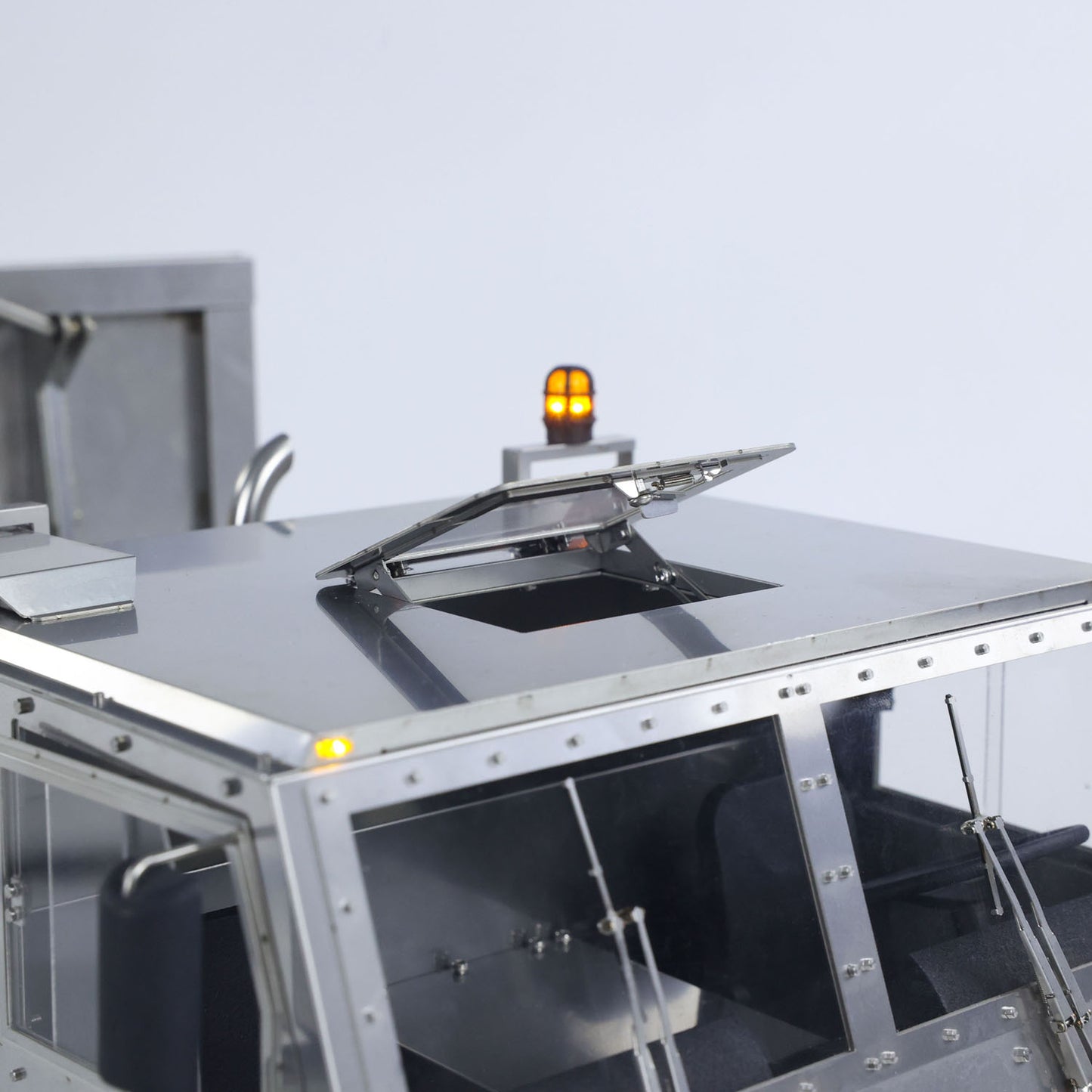 Metal 1/14 RC Hydraulic Off Road Military Truck T815 Remote Control 3Speed 8*8 Roll on off Dumper Model Paladin ST8 Radio