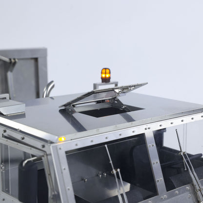 Metal 1/14 RC Hydraulic Off Road Military Truck T815 Remote Control 3Speed 8*8 Roll on off Dumper Model Paladin ST8 Radio