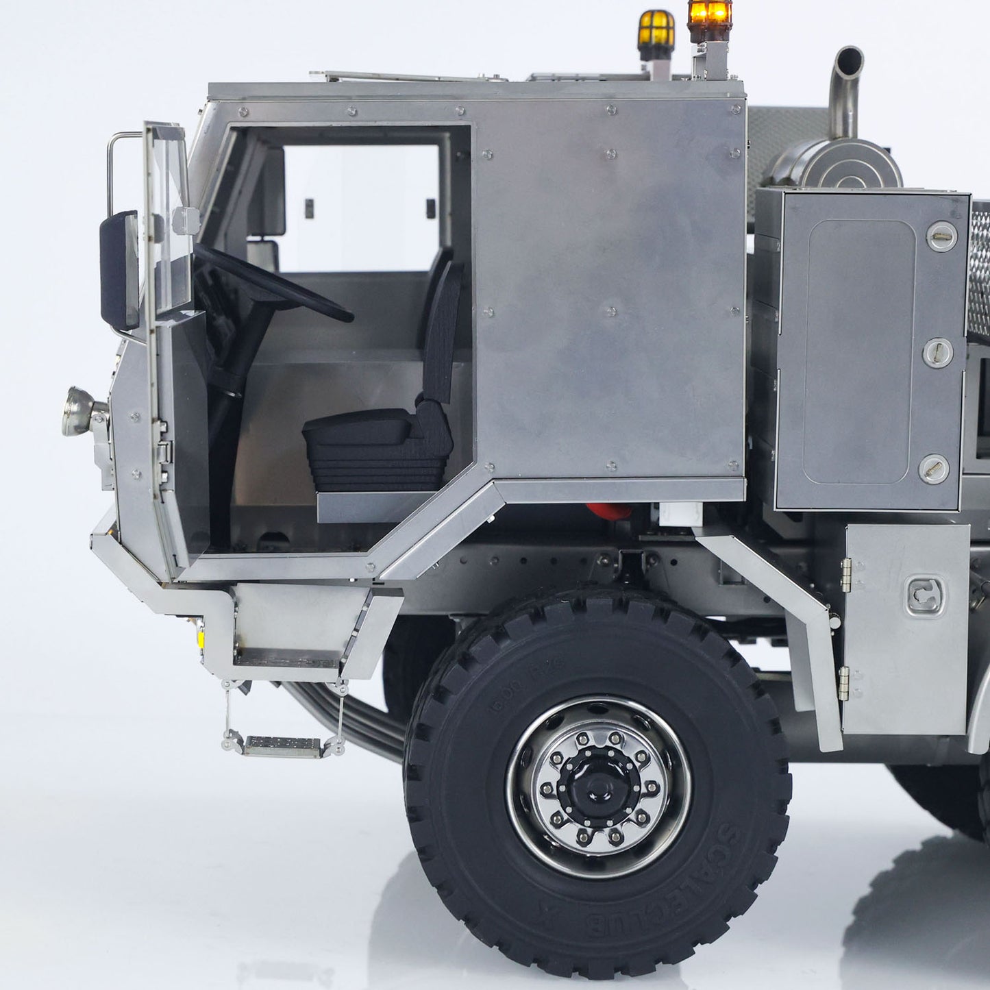 Metal 1/14 RC Hydraulic Off Road Military Truck T815 Remote Control 3Speed 8*8 Roll on off Dumper Model Paladin ST8 Radio