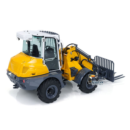 LESU RTR 1/14 RC hydraulique bras télescopique voiture métal chargeur AT1050 chariot élévateur