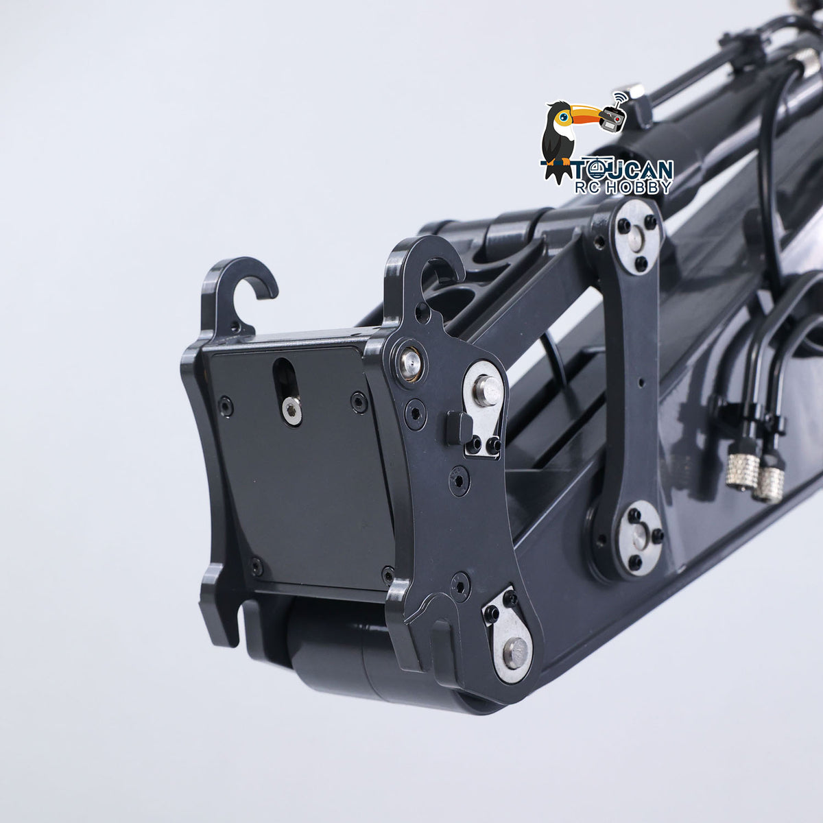 1/14 Metal RC Hydraulic Excavator EC950 Dual Pump Digger Model 8CH Valve Hydraulic Lifting Counterweight Ripper Light Sound