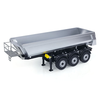 ONLY ONE US STOCK Kabolite 1/14 4X4 RC Tractor Truck 3Axles Electric Lifting Dump Trialer RTR Car