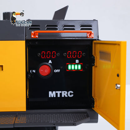 1/14 Metal RC Hydraulic Excavator EC950 Dual Pump Digger Model 8CH Valve Hydraulic Lifting Counterweight Ripper Light Sound
