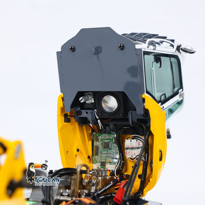 LESU AT1050 1:14 RC Camion à fourche hydraulique Bras télescopique en métal Chargeur Voiture Modèle assemblé