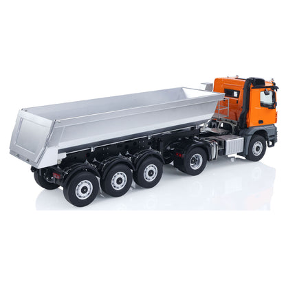 ONLY ONE US STOCK Kabolite 1/14 4X4 RC Tractor Truck 3Axles Electric Lifting Dump Trialer RTR Car