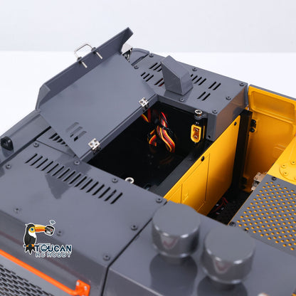 1/14 Metal RC Hydraulic Excavator EC950 Dual Pump Digger Model 8CH Valve Hydraulic Lifting Counterweight Ripper Light Sound
