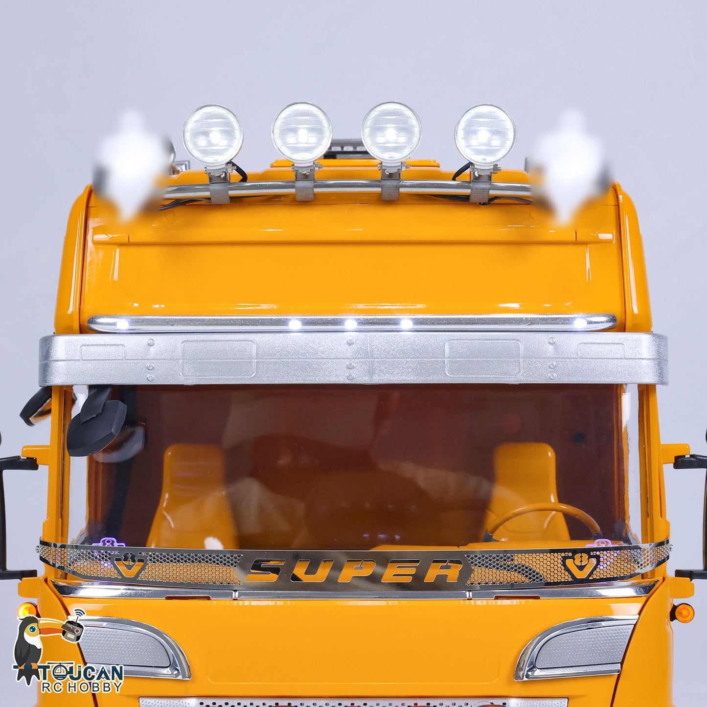 TOUCAN Metal Chassis 4X4 1/14 RC Tractor Truck DIY Customized Car Model