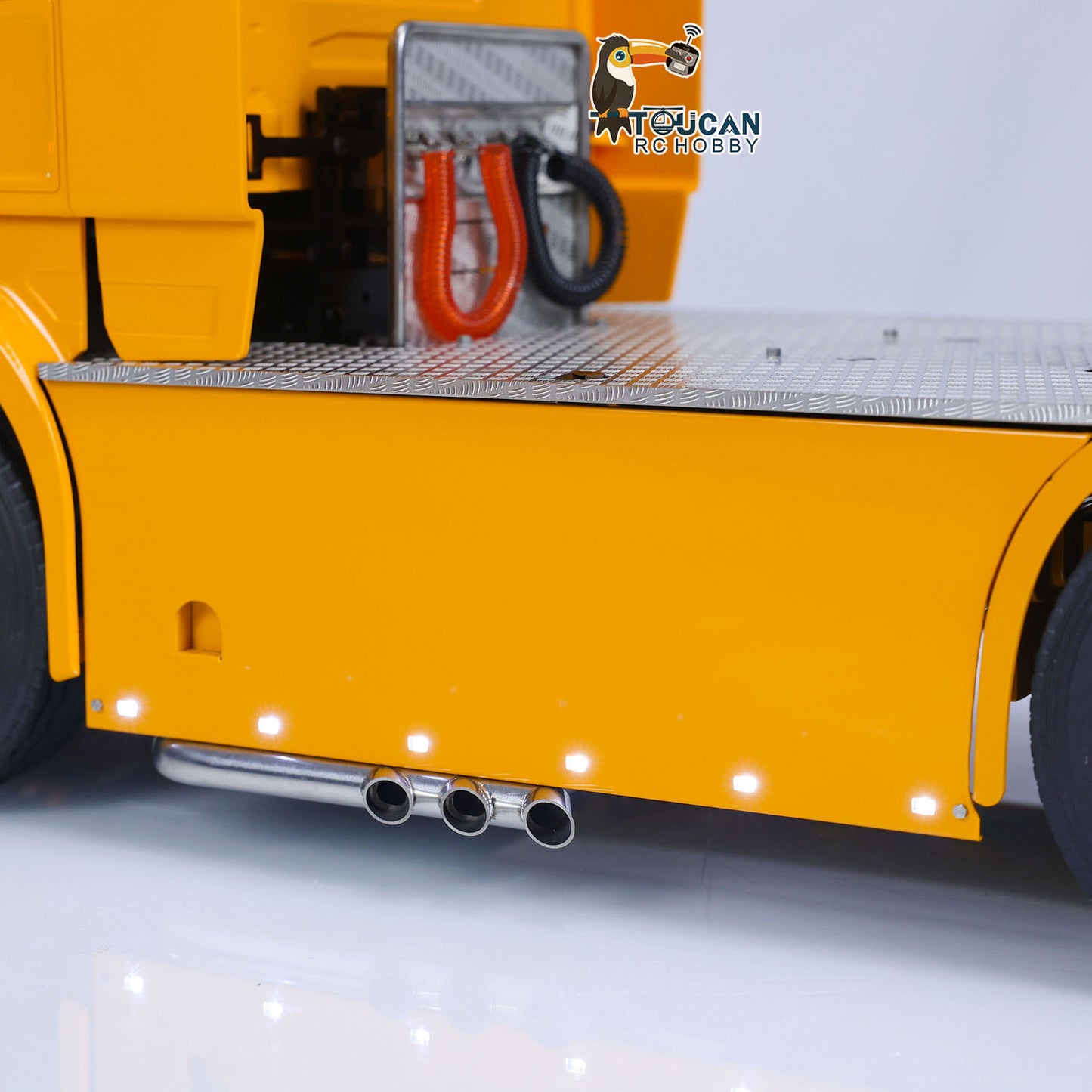 TOUCAN Metal Chassis 4X4 1/14 RC Tractor Truck DIY Customized Car Model