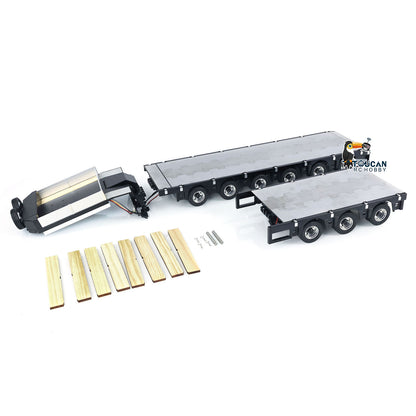 1/14 9 Axles Metal Trailer Extendible Trailer