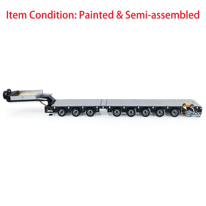 1/14 9 Axles Metal Trailer Extendible Trailer