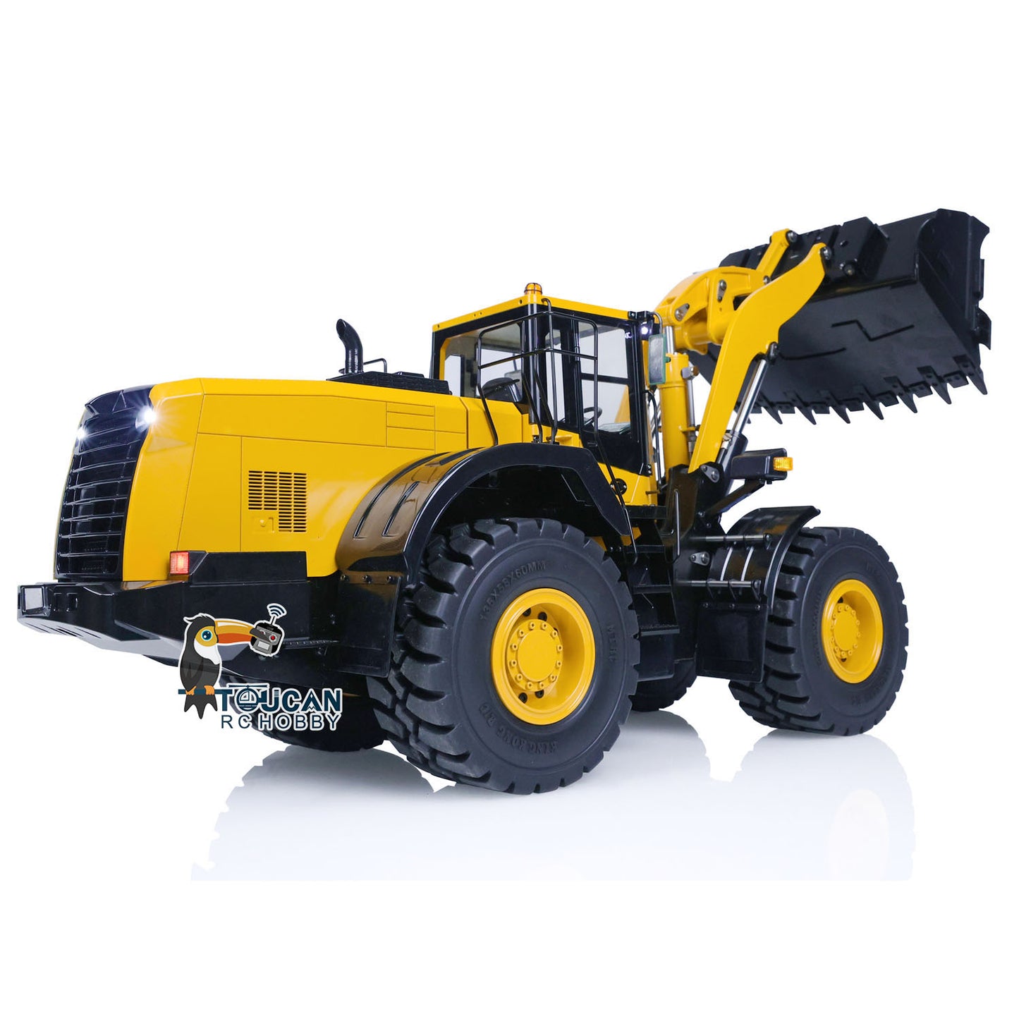 US STOCK MT Model Metal 1/14 RC Hydraulic Loader WA480 KOMATSU RTR Construction Vehicles