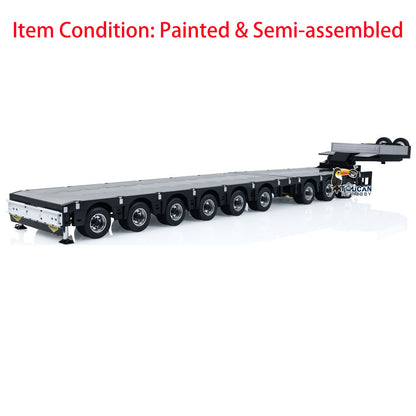 1/14 9 Axles Metal Trailer Extendible Trailer