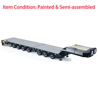 1/14 9 Axles Metal Trailer Extendible Trailer