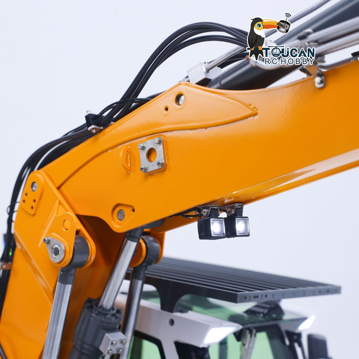 Metal 1/14 RC Hydraulic Excavator LR914 PRO MAX Remote Control Digger Construction Car 8ways Valve PL18EV LITE Radio Battery