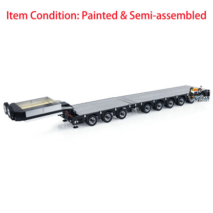 1/14 9 Axles Metal Trailer Extendible Trailer