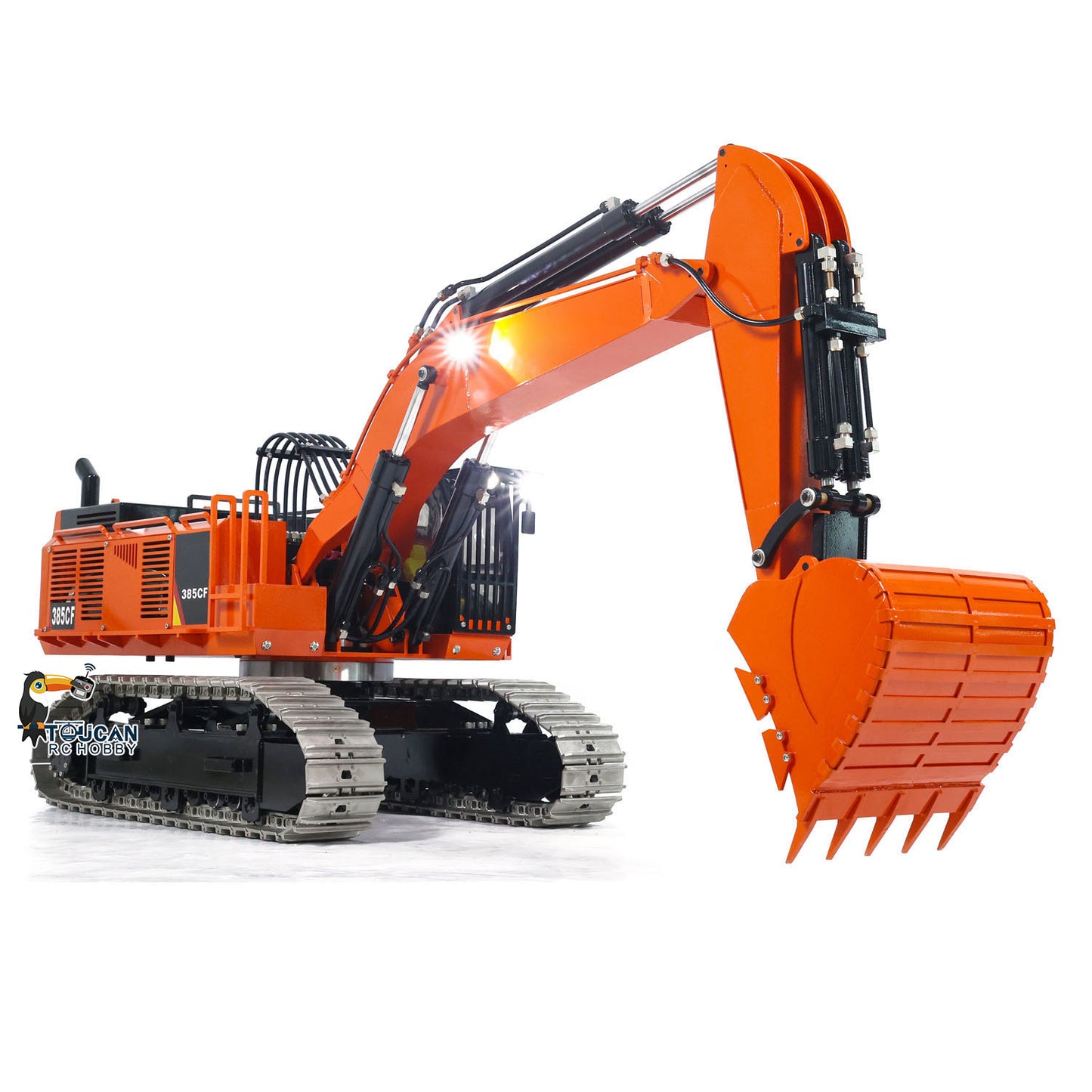 1/8 Giant RC Hydraulic Excavator 385CF Heavy Duty PL18EV Lite Remote Controller