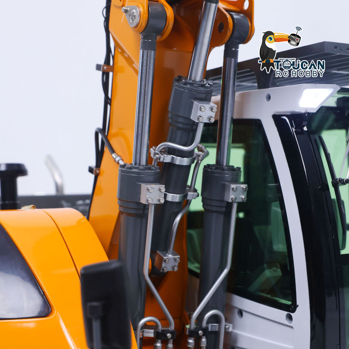 Metal 1/14 RC Hydraulic Excavator LR914 PRO MAX Remote Control Digger Construction Car 8ways Valve PL18EV LITE Radio Battery