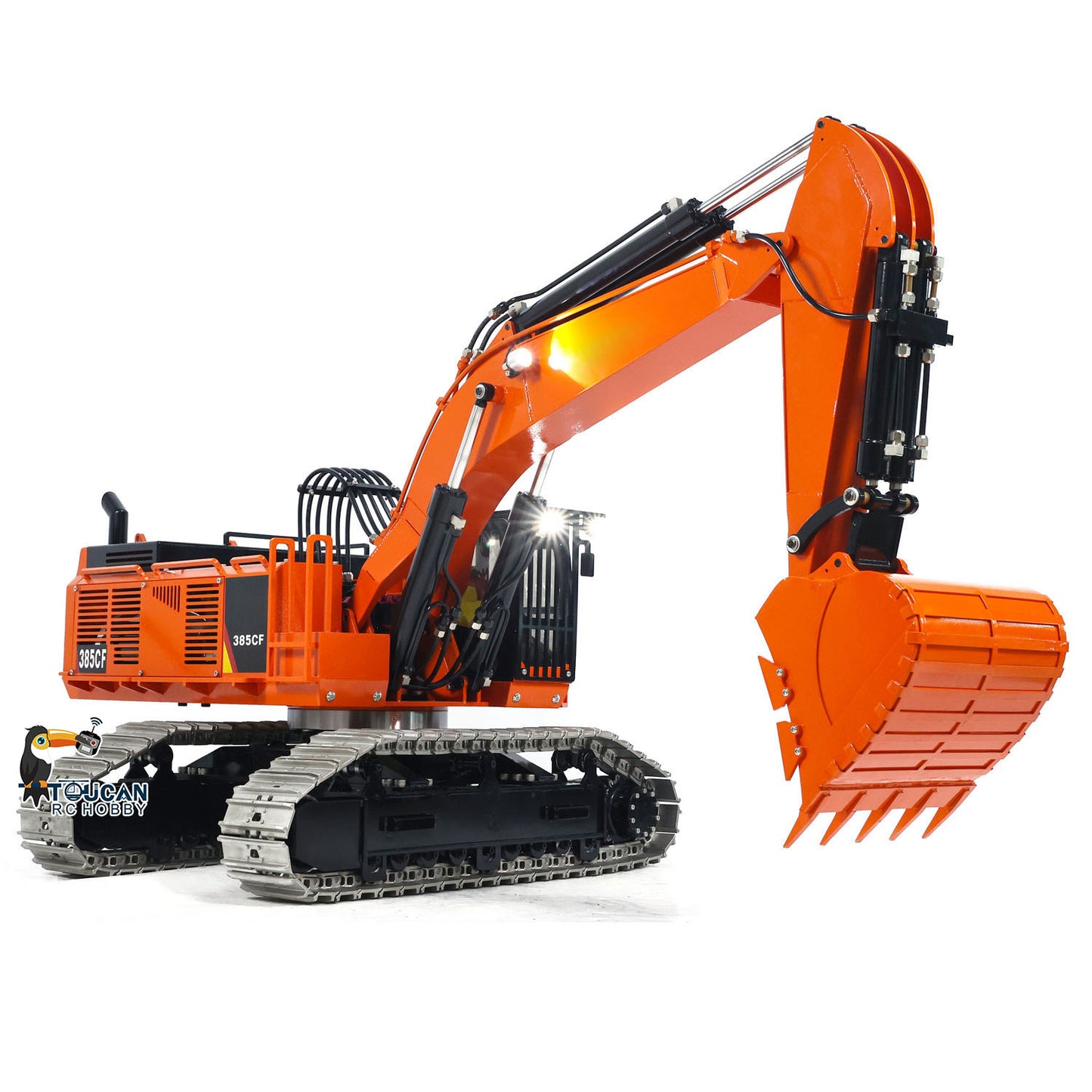 1/8 Giant RC Hydraulic Excavator 385CF Heavy Duty PL18EV Lite Remote Controller