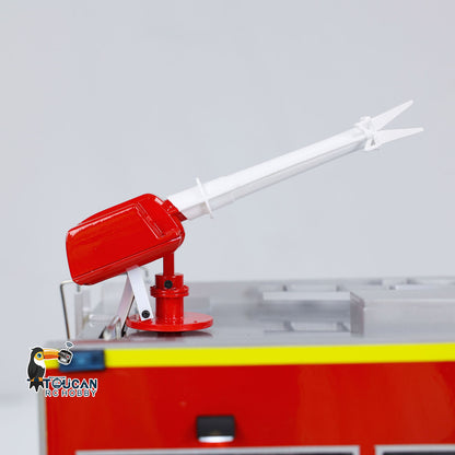 EN STOCK 6x4 1/14 RC Véhicules de Pompiers Châssis Métallique Télécommande Camion de Lutte Contre les Incendies Modèle