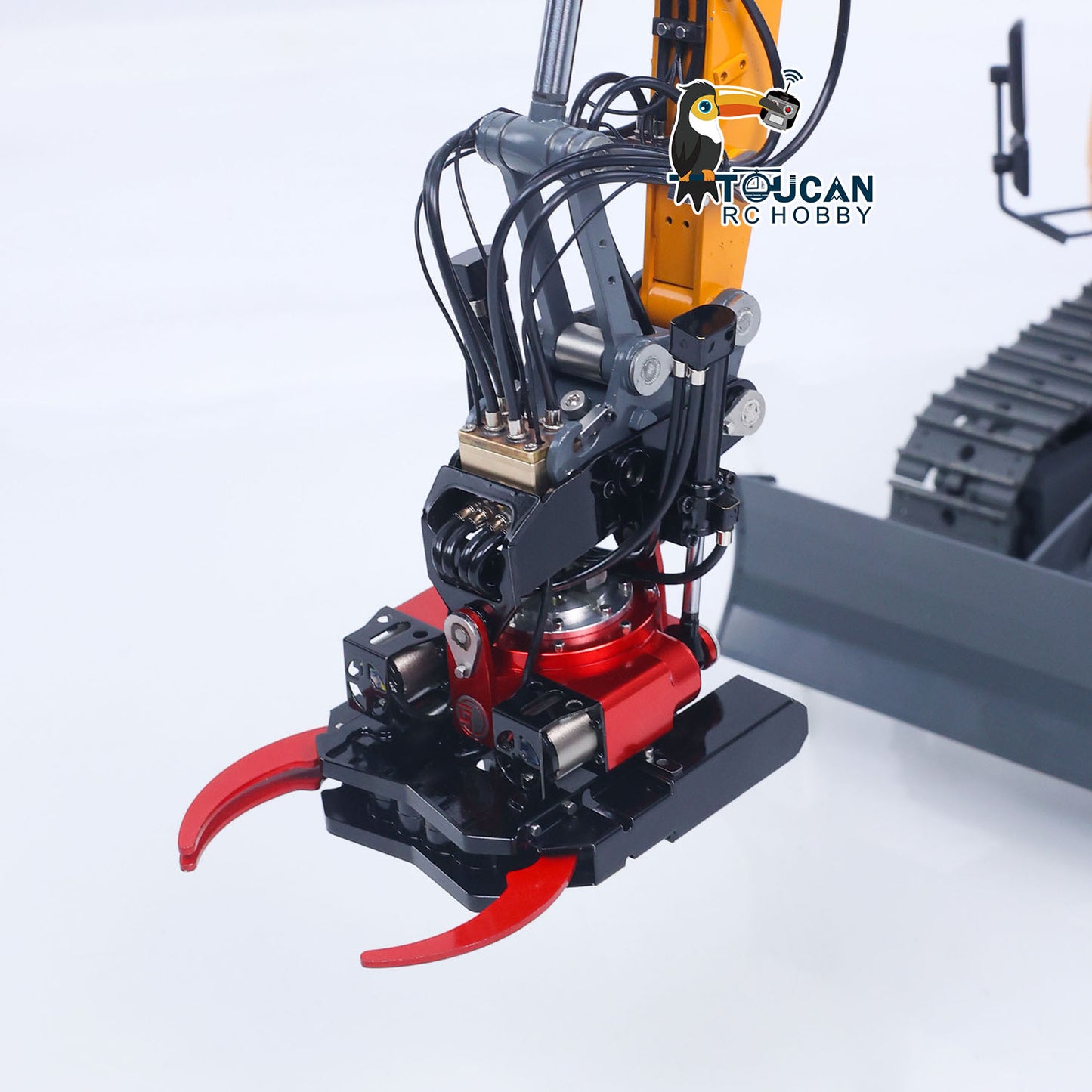 Metal Wrist Quick Release Coupler for LR914 PRO MAX 1/14 RC Hydraulic Excavator Remote Control Digger PL18EV LITE Radio Battery