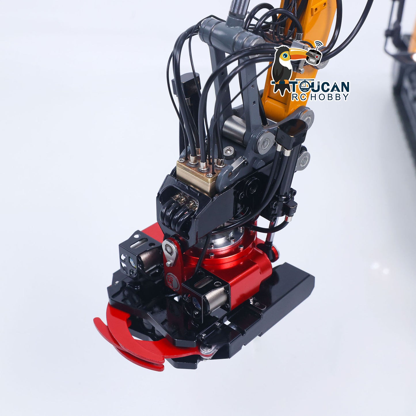 Metal Wrist Quick Release Coupler for LR914 PRO MAX 1/14 RC Hydraulic Excavator Remote Control Digger PL18EV LITE Radio Battery