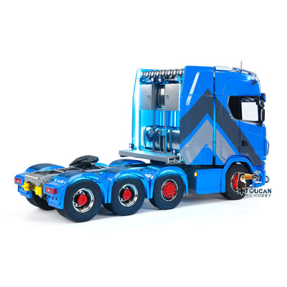 770S 1/14 RC Tractor Truck 8x8 Metal Chassis Remote Control Lorry ST8 Battery