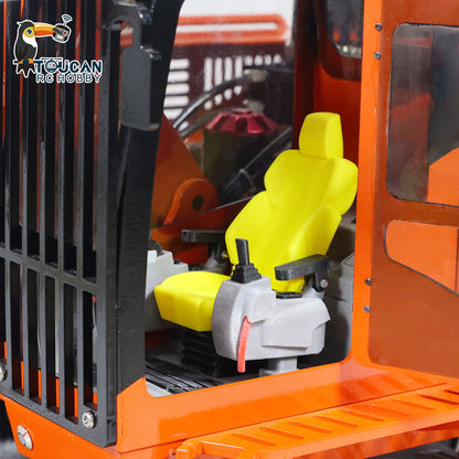 TOUCAN RC HOBBY 1/8 385CF Metal Hydraulic RC Excavator RTR 150KG Heavy Duty Remote Control Diggers Ready to Run Upgraded Version Models