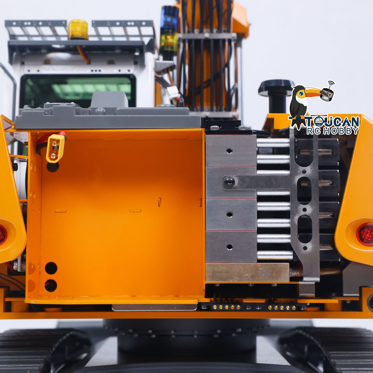 Metal 1/14 RC Hydraulic Excavator LR914 PRO MAX Remote Control Digger Construction Car 8ways Valve PL18EV LITE Radio Battery