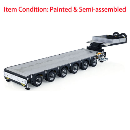 1/14 9 Axles Metal Trailer Extendible Trailer